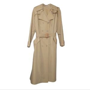 Vintage union made khaki trench coat size M